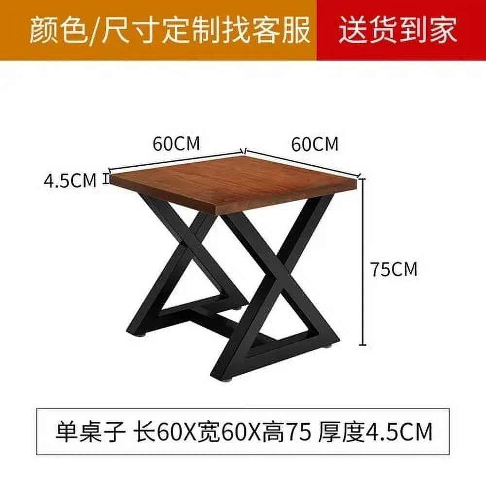 Minimalist Rectangle Waterproof Dining Table Y26548