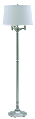 Satin Nickel Six Way Floor Lamp V9067