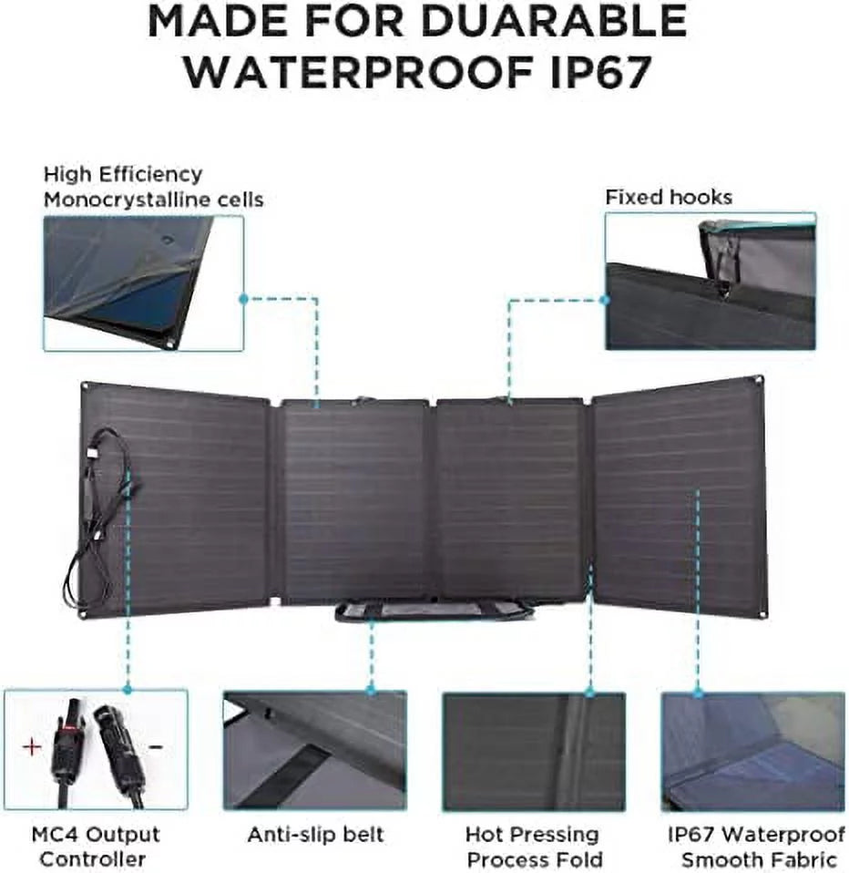Portable Solar Generator Power Station H578097