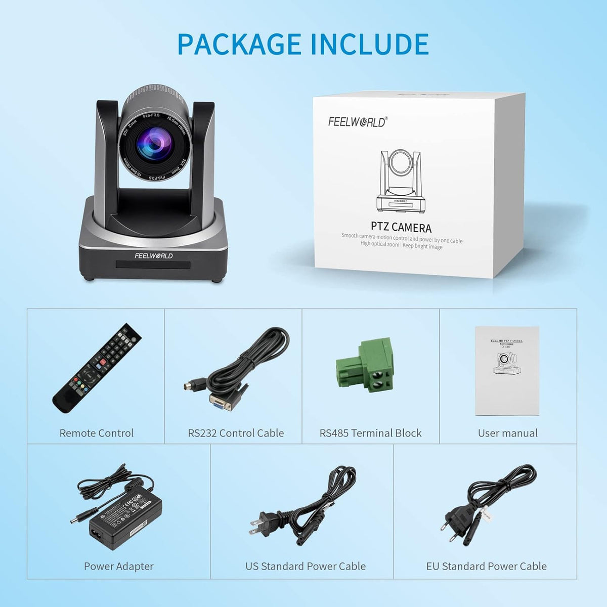 20X Optical Zoom 3G SDI HDMI IP PTZ Camera K5120