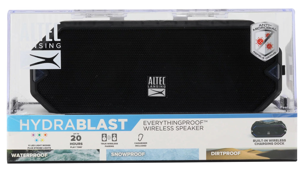 Everythingproof Wireless Bluetooth Speaker, Black O990844
