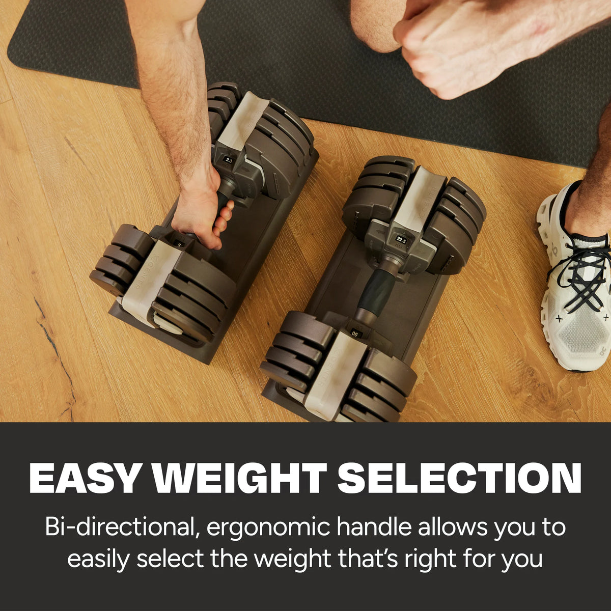 Adjustable Dumbbell 5-50 lbs B3691