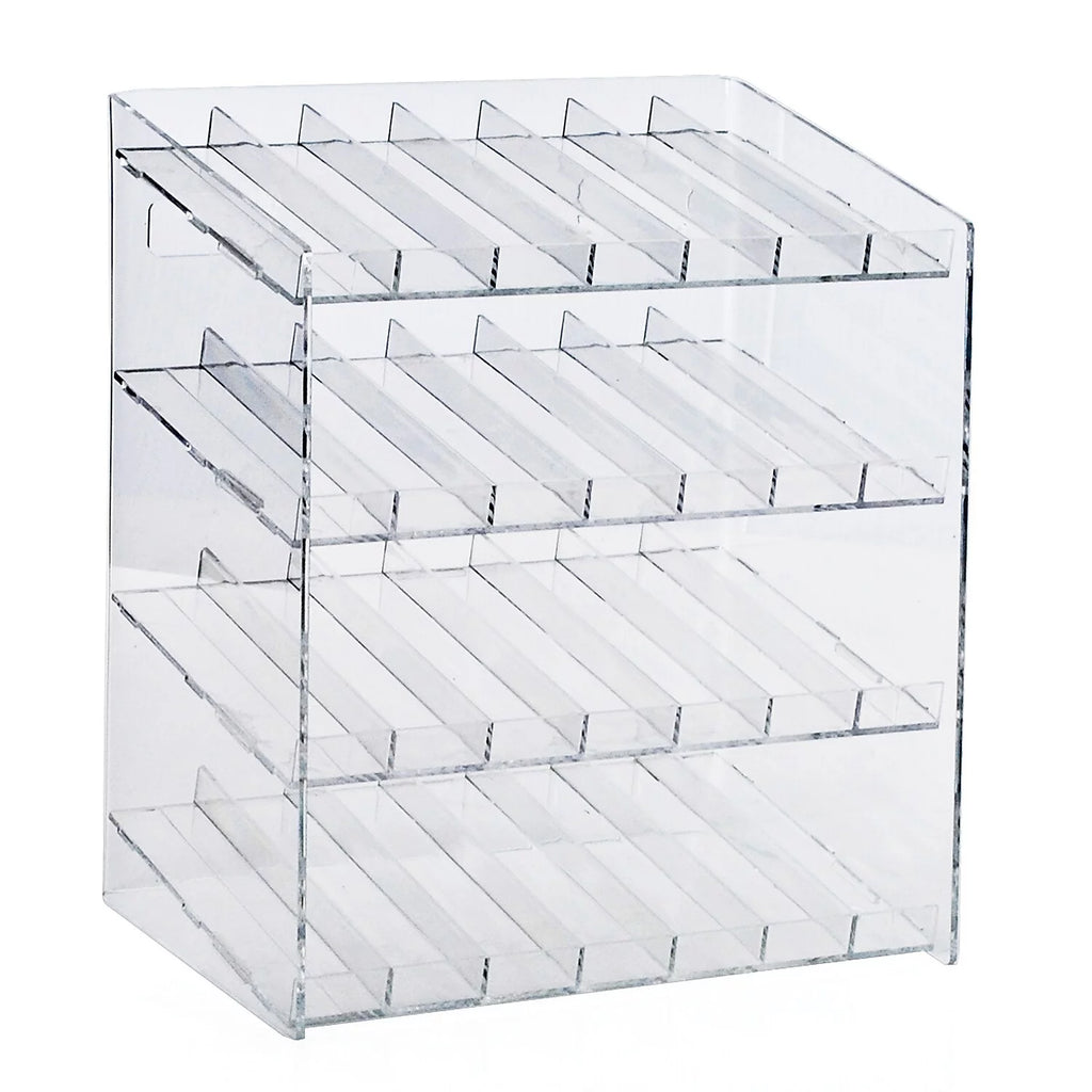 4-tiered 28 Compartment Cosmetic Counter Display R507