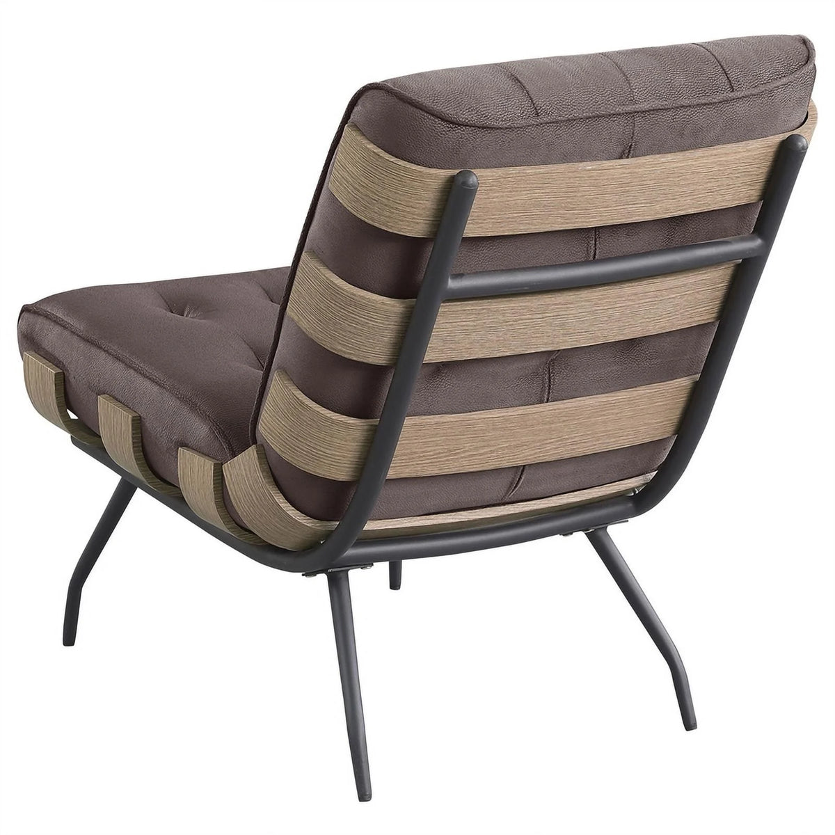 Mid-Century Upholstered Fabric Accent Chair M74912