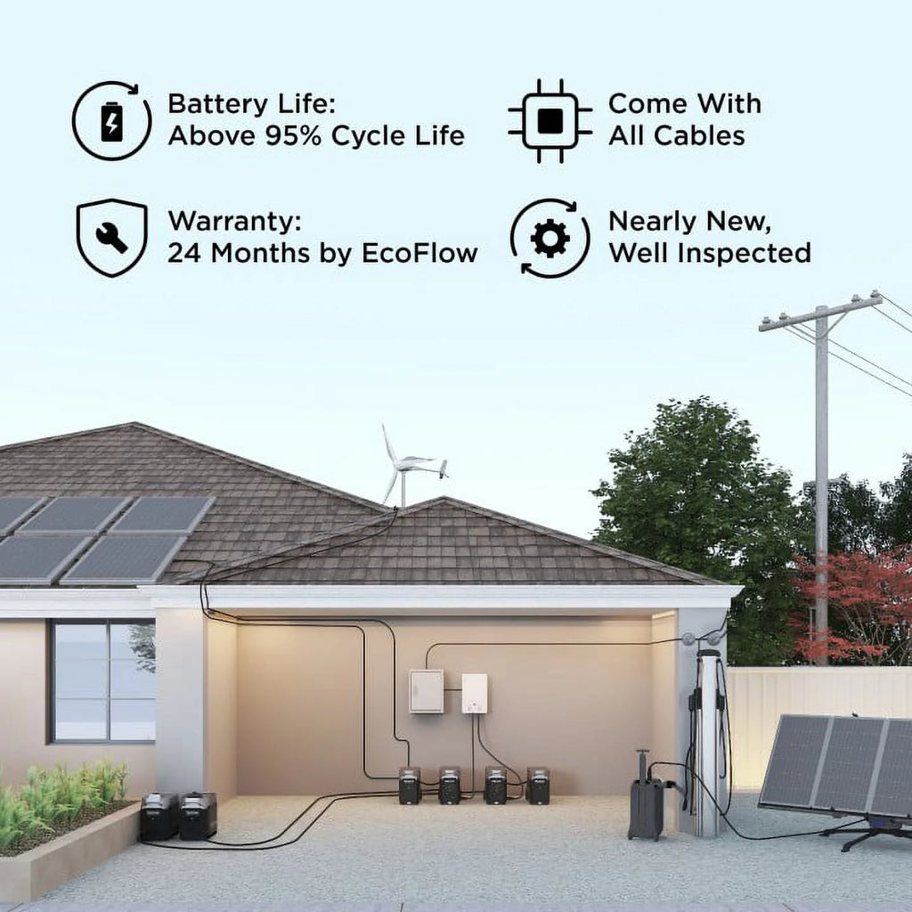 Portable Solar Generator Power Station H578097