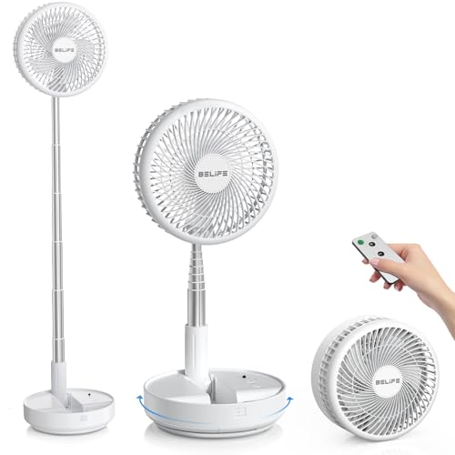 Portable Rechargeable Oscillating USB Desk Floor Fan C426