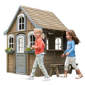Wooden Outdoor Playhouse with Kitchen T286228