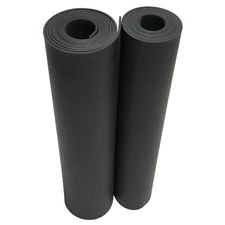 Black 1/4 in. Rubber Sheets and Rolls U627