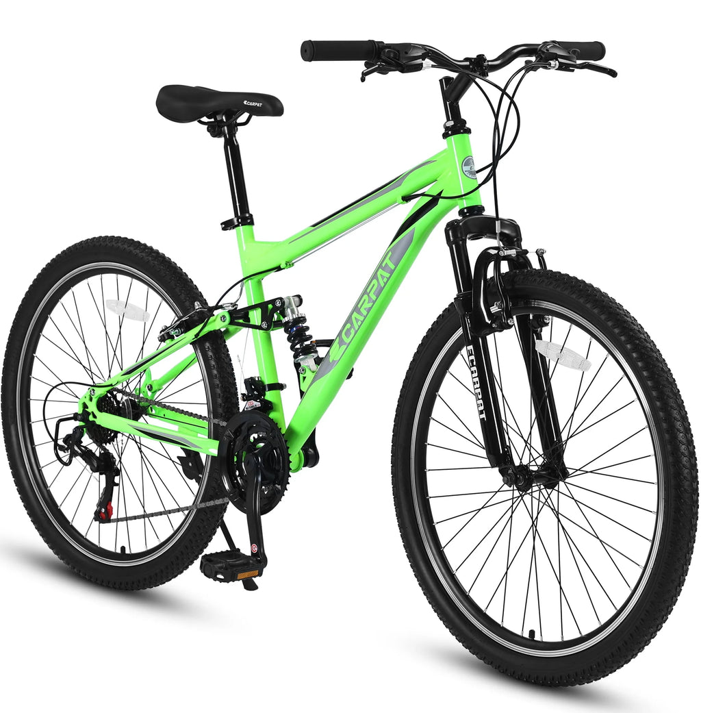 26 inch Black Full Suspension Mountain Bike L701569