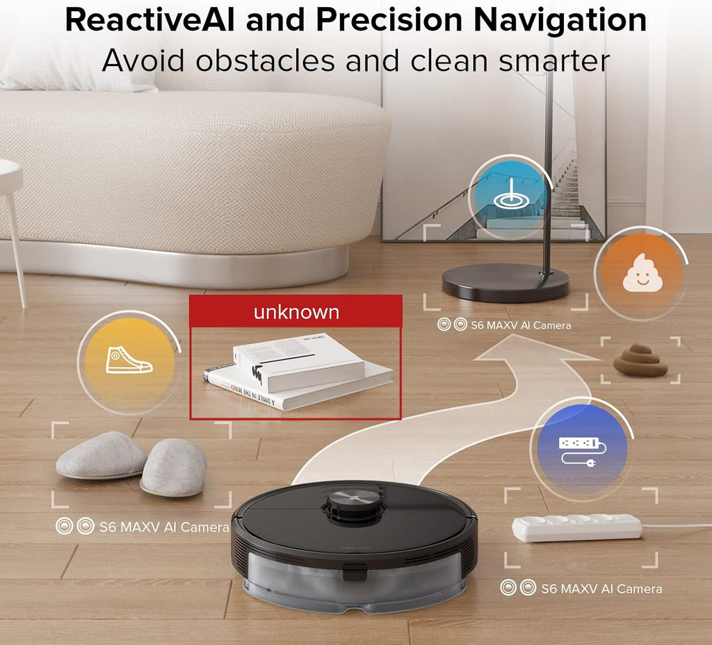 Robot Vacuum and Mop with 2500Pa Suction P8061