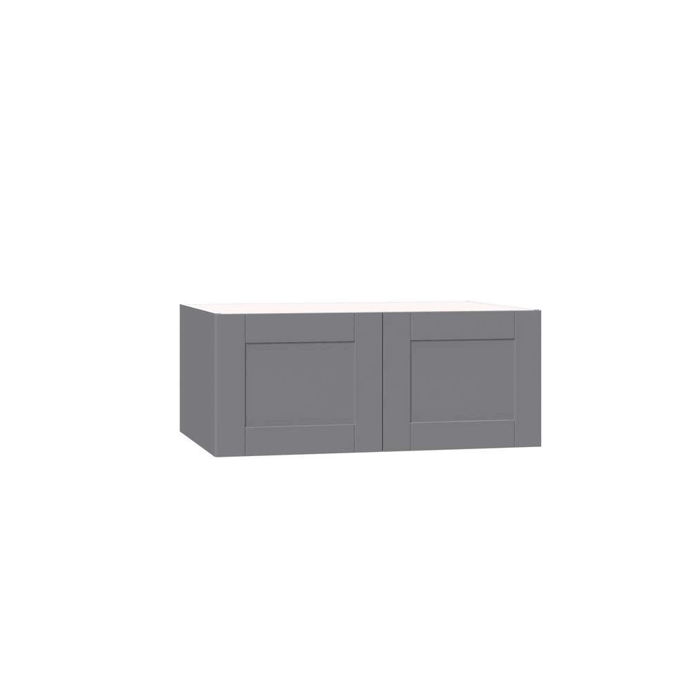 36 in. Gray Wall Bridge Cabinet I452459