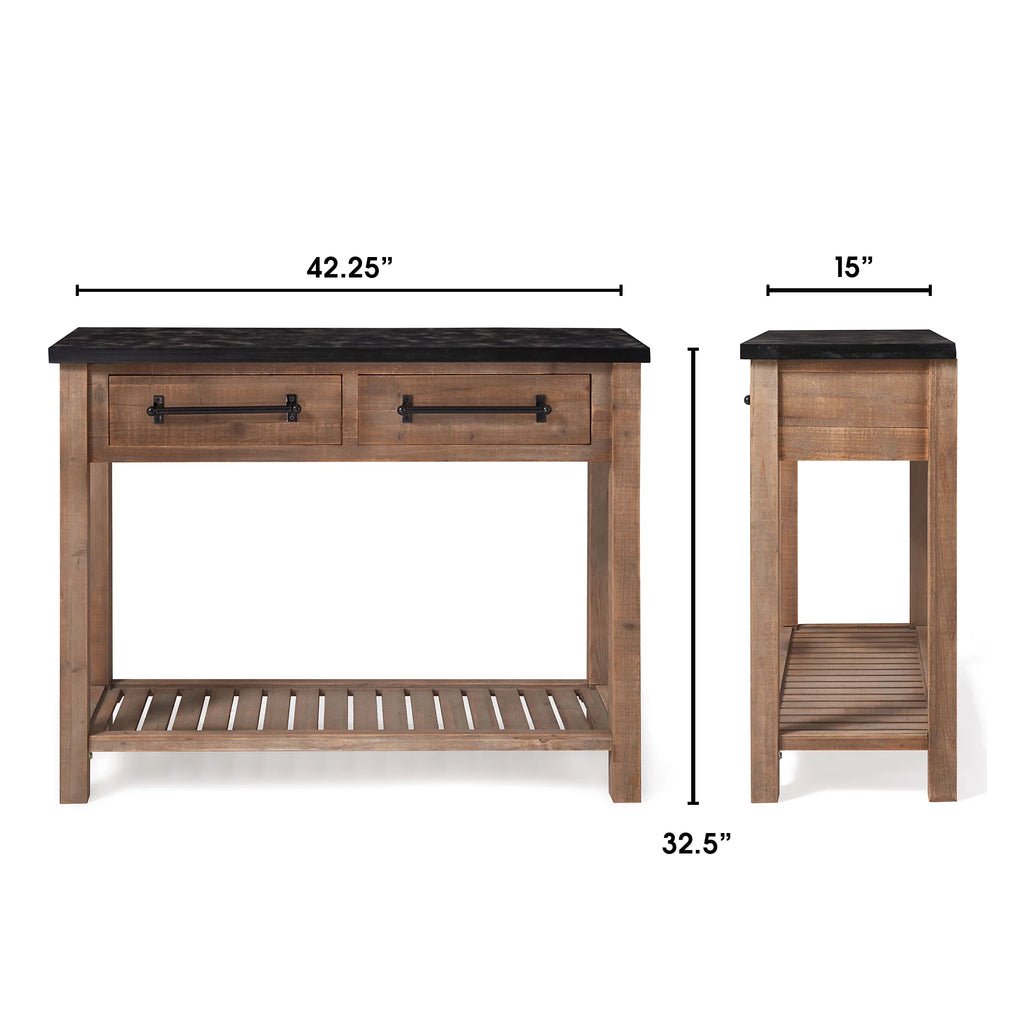 Brown Console Table E7212