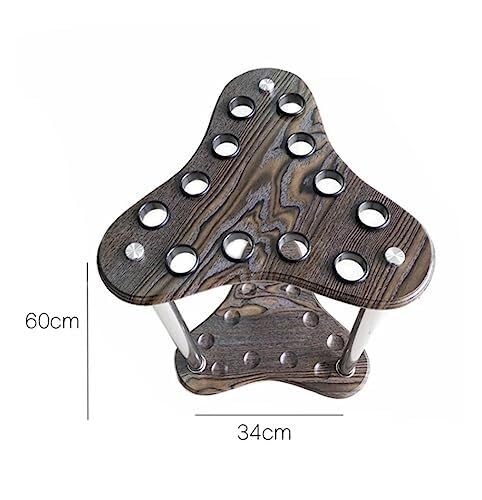 12-Hole Wooden Pool Cue Rack X1067