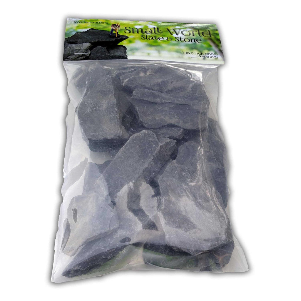 Natural Slate Stone 1 to 3 Inch Rocks S944213