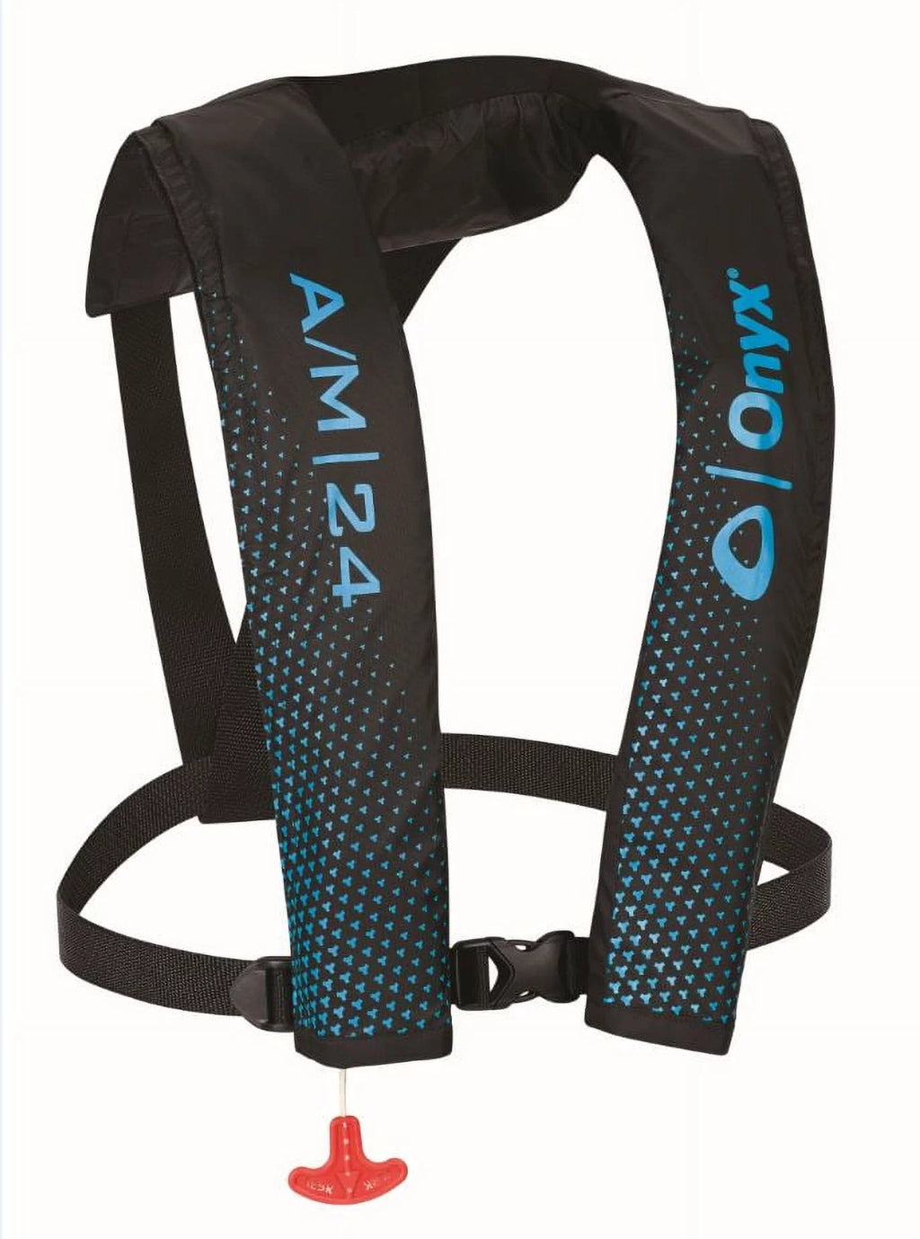 Onyx Auto/Manual Inflate Life Vest Black/Blue One Size L294116