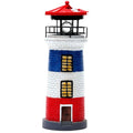 11" Rotating LED Solar Lighthouse A369959