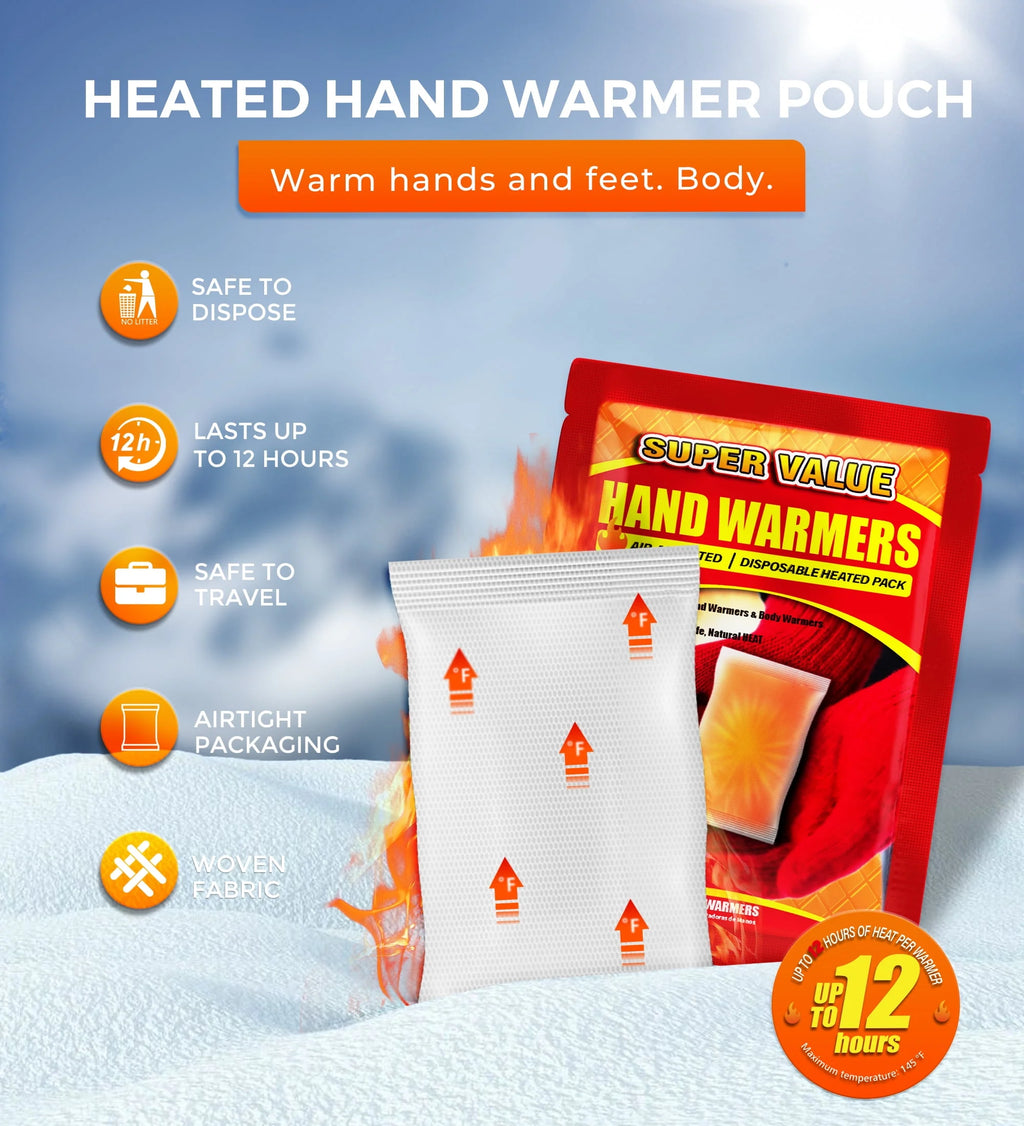Disposable Hand Warmers 90 Pack S2689