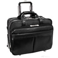 Black Leather Laptop Case H7995