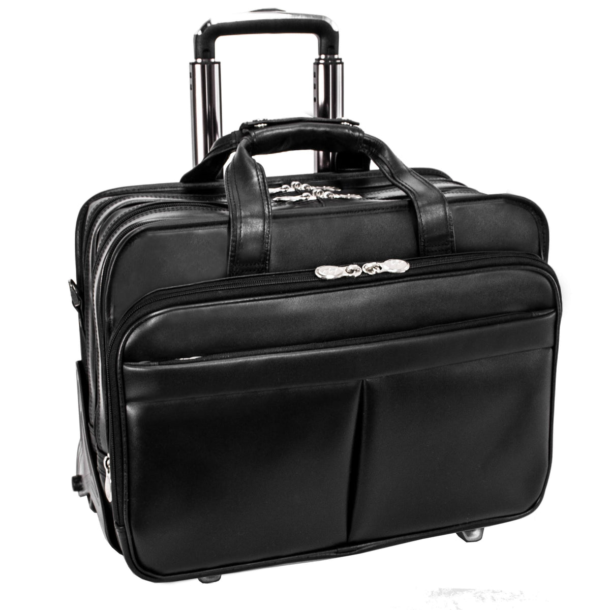 Black Leather Laptop Case H7995