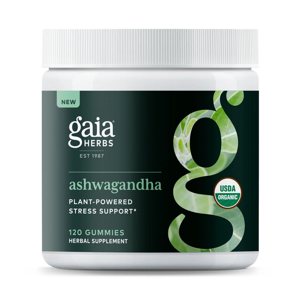 Organic Ashwagandha Gummies 120 Count B414