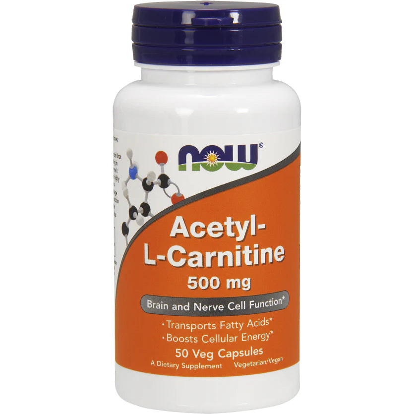 Acetyl-L Carnitine 500 mg 50 vcaps S548