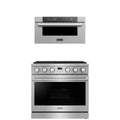 36 Gas Range and Microwave H753681