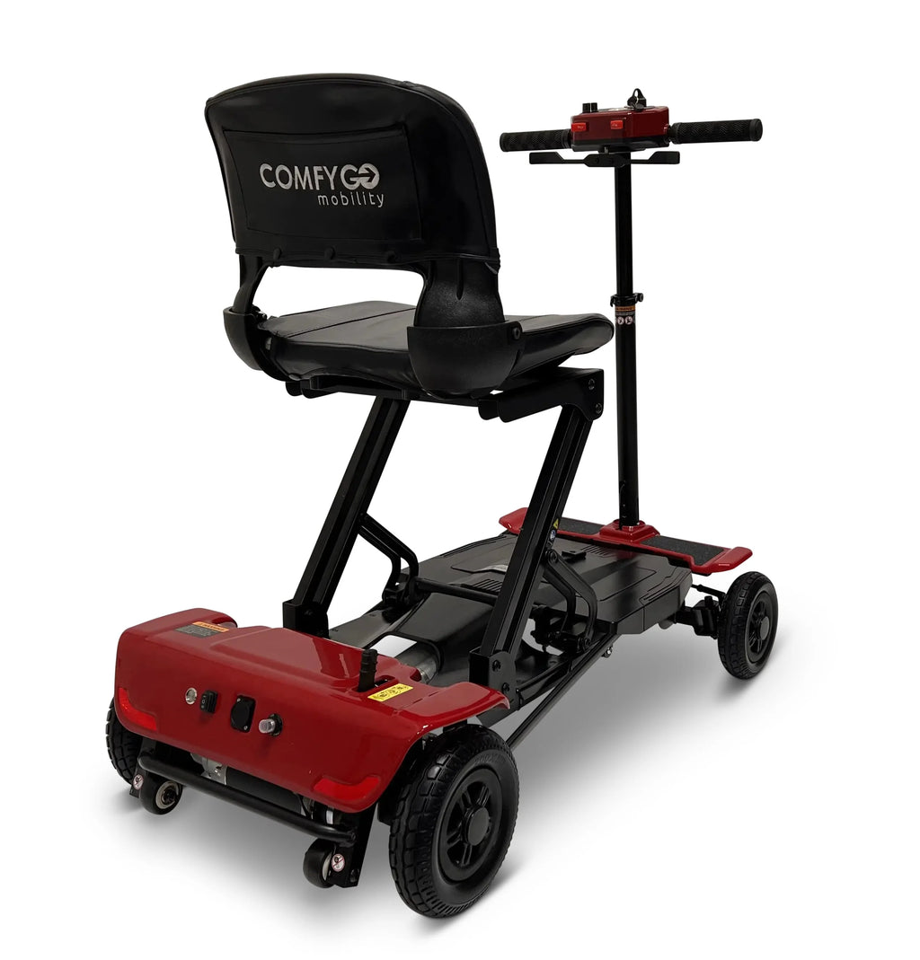 4-Wheel Foldable Electric Mobility Scooter with Extended Battery H72643