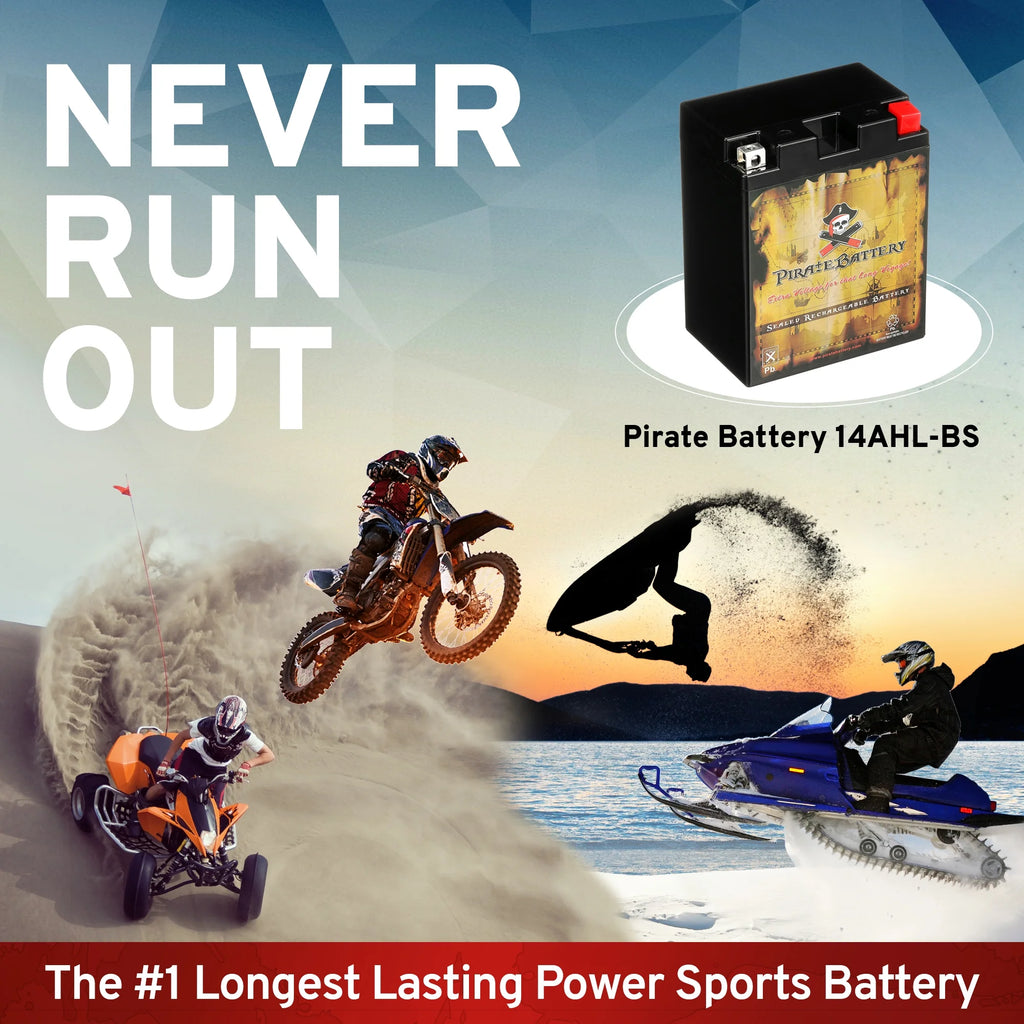 12 Volt 12 Ah 210 CCA Motorcycle Battery X710