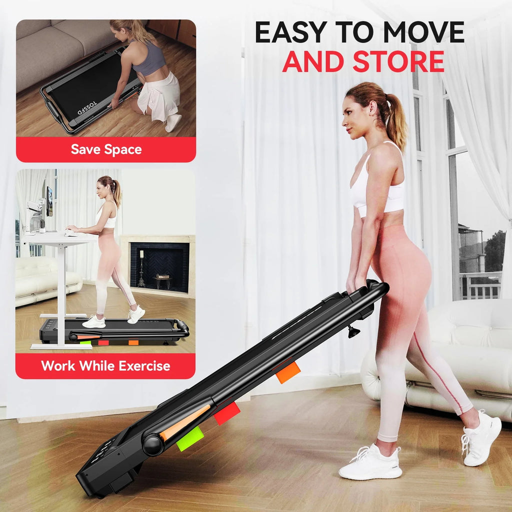 2 in 1 Folding Treadmill Walking Pad R39761