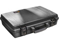 Black Laptop Case with Foam V6042