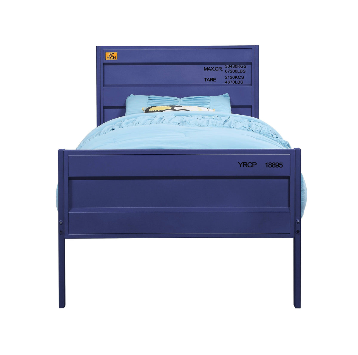 Twin Bed Blue H3711