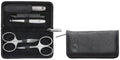 Black 5 Pieces Zipper Case W560359