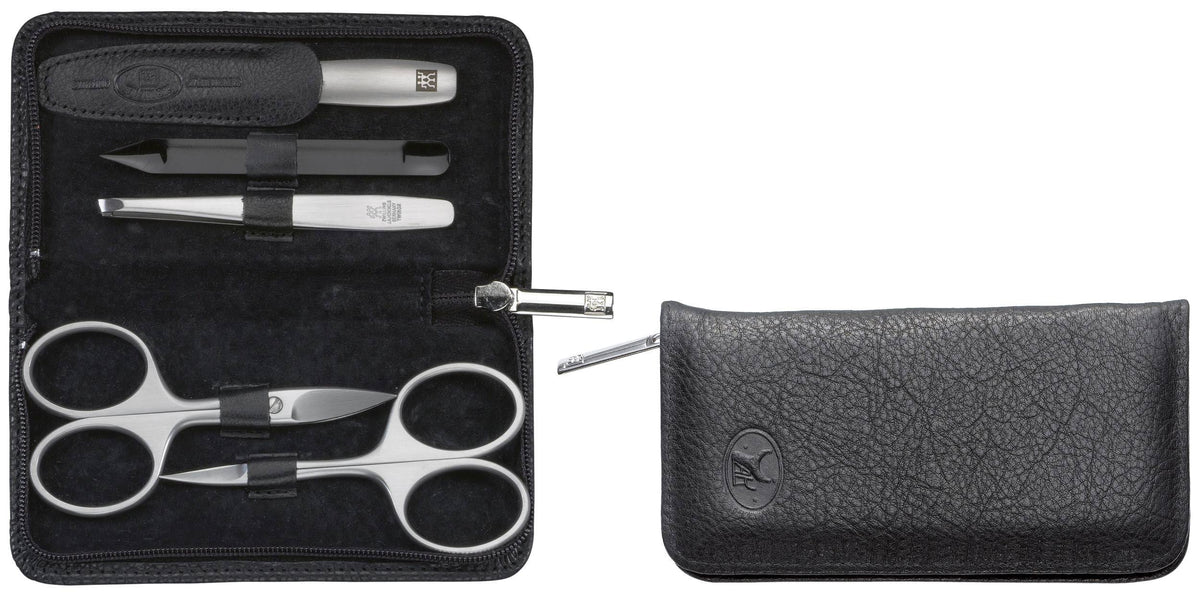 Black 5 Pieces Zipper Case W560359
