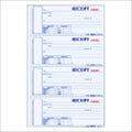 2 Parts Carbonless Hardbound Numbered Money Receipt Book - Canary - Pack 300 T7429