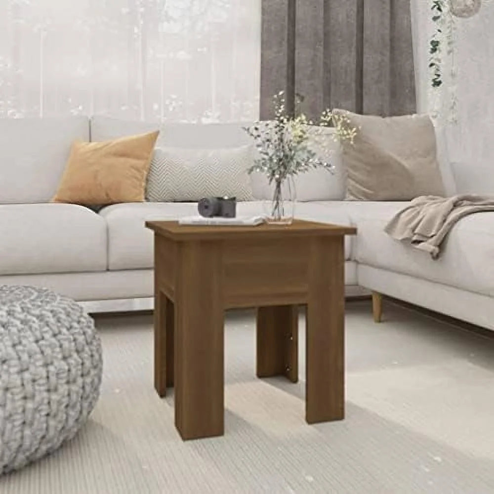 Sonoma Oak Engineered Wood Table 15.7"x15.7"x16.5" F283523