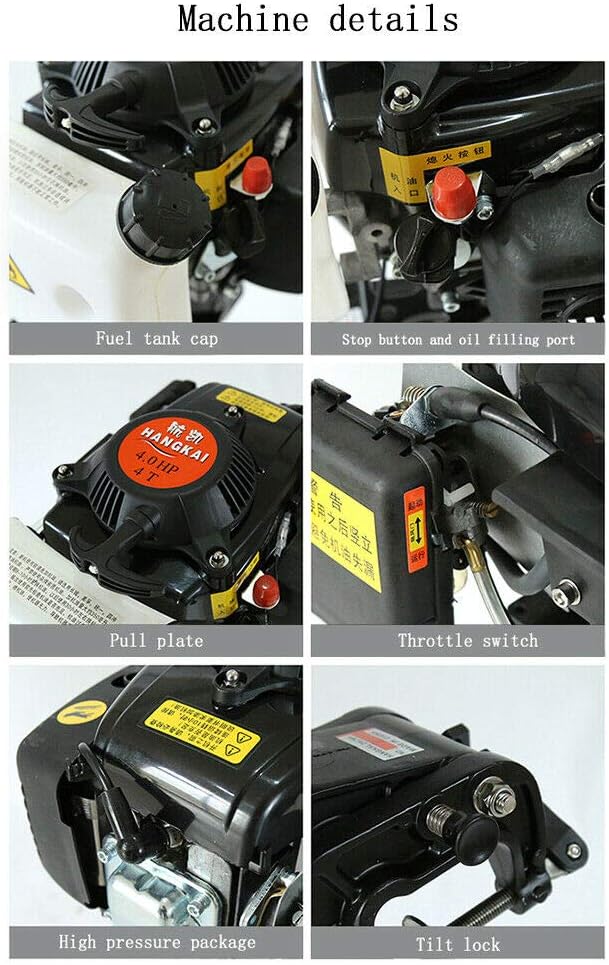 4HP Jet Pump Outboard Boat Motor C97429