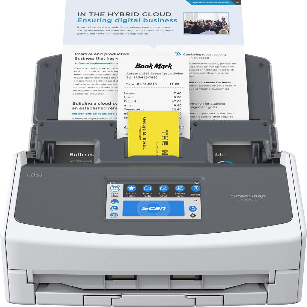 White Document Scanner C868