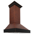 48 in. Hand-Hammered Copper Finish Wall Range Hood C226