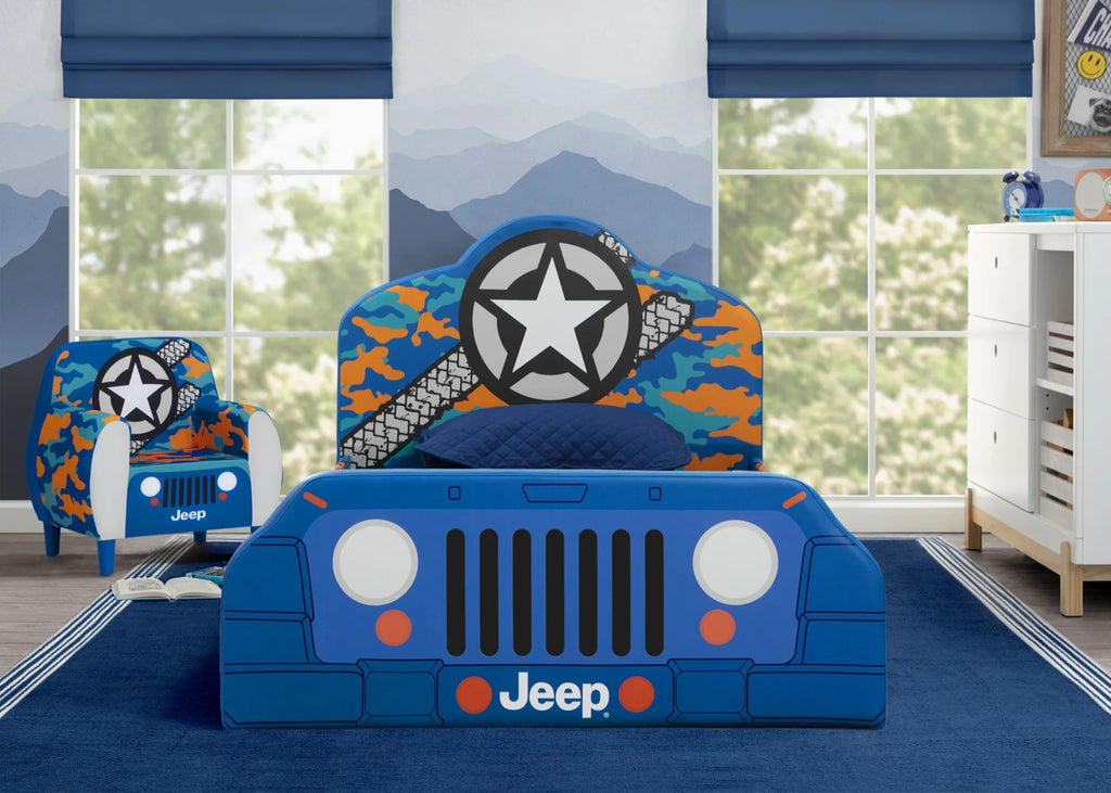 Upholstered Twin Bed V2967