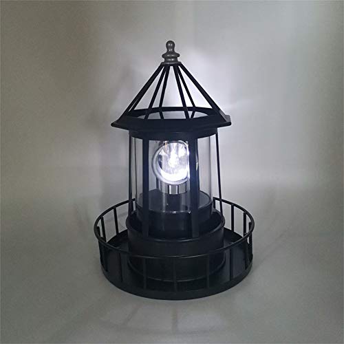 Solar Powered Lighthouse Outdoor Light V40581