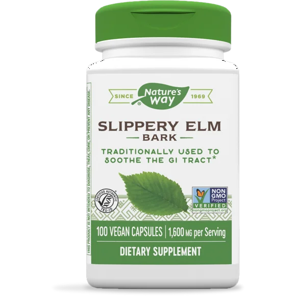 Slippery Elm Bark 100 Capsules S964
