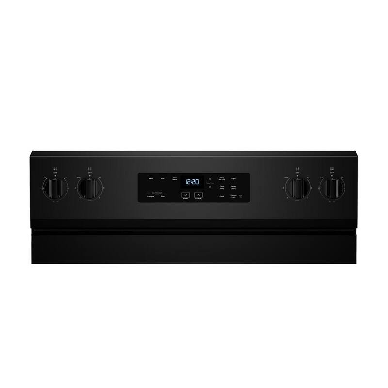 4 Element Freestanding Electric Range in Black L466