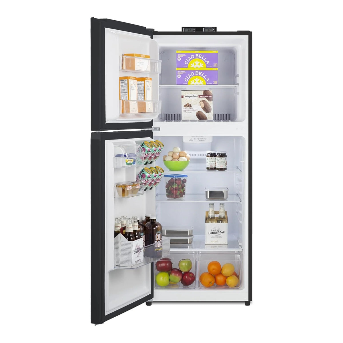 24" Wide Break Room Refrigerator-Freezer D7523