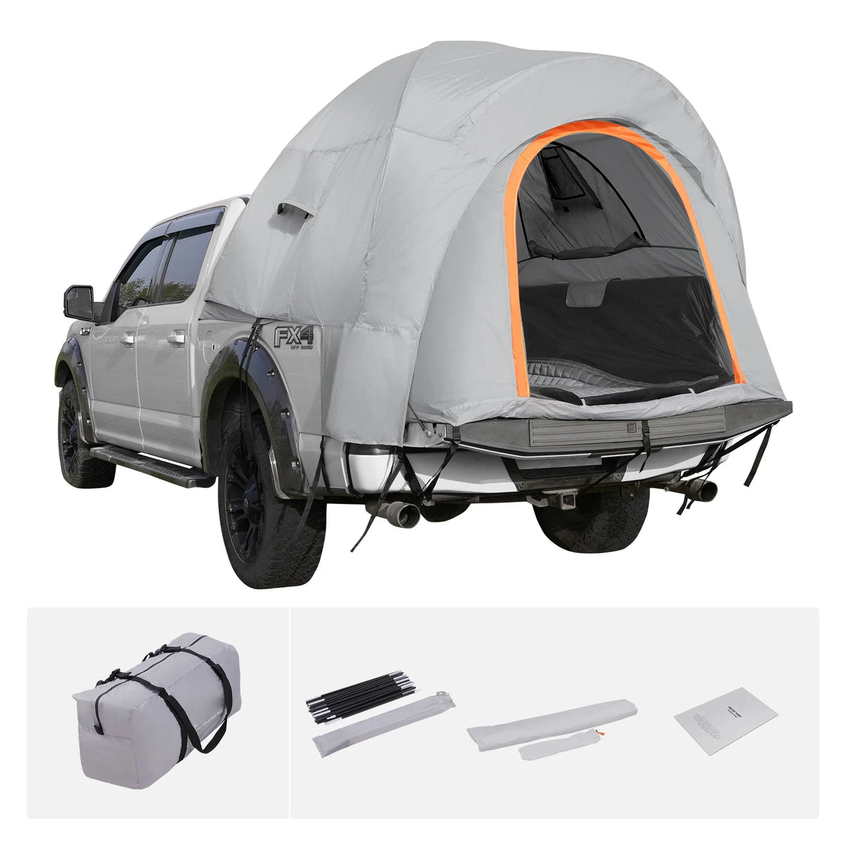 Waterproof SUV Camping Tent with Rainfly Carry Bag C72469