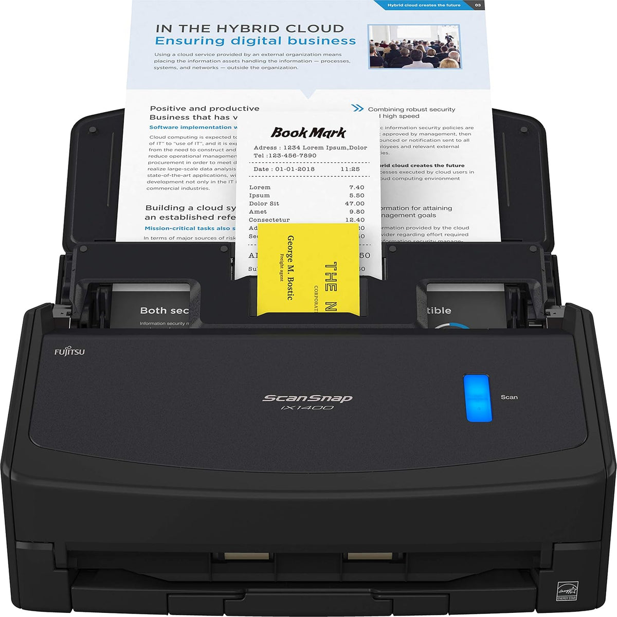White Document Scanner C868