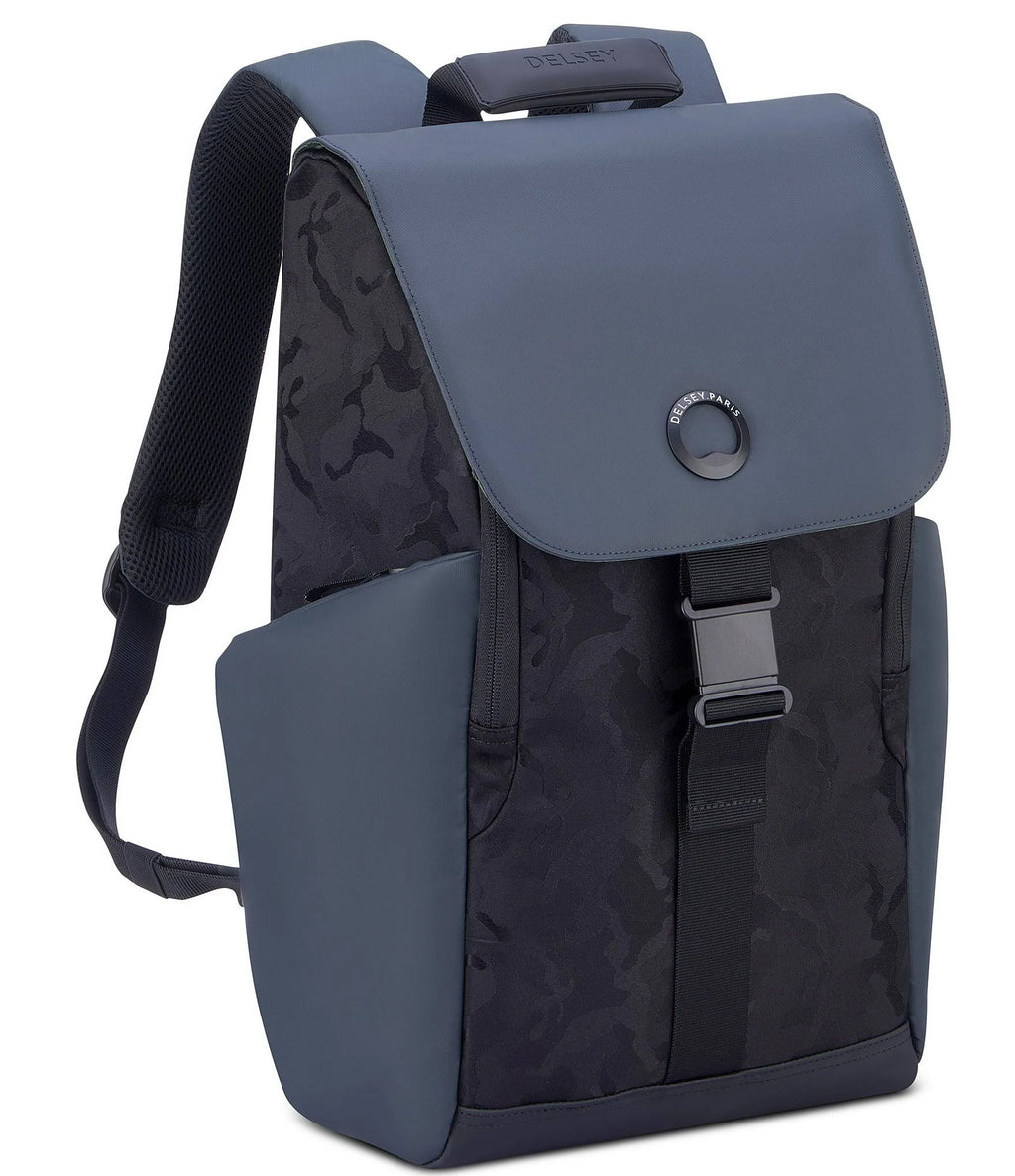 15x22 Laptop Backpack Black Camo H1761