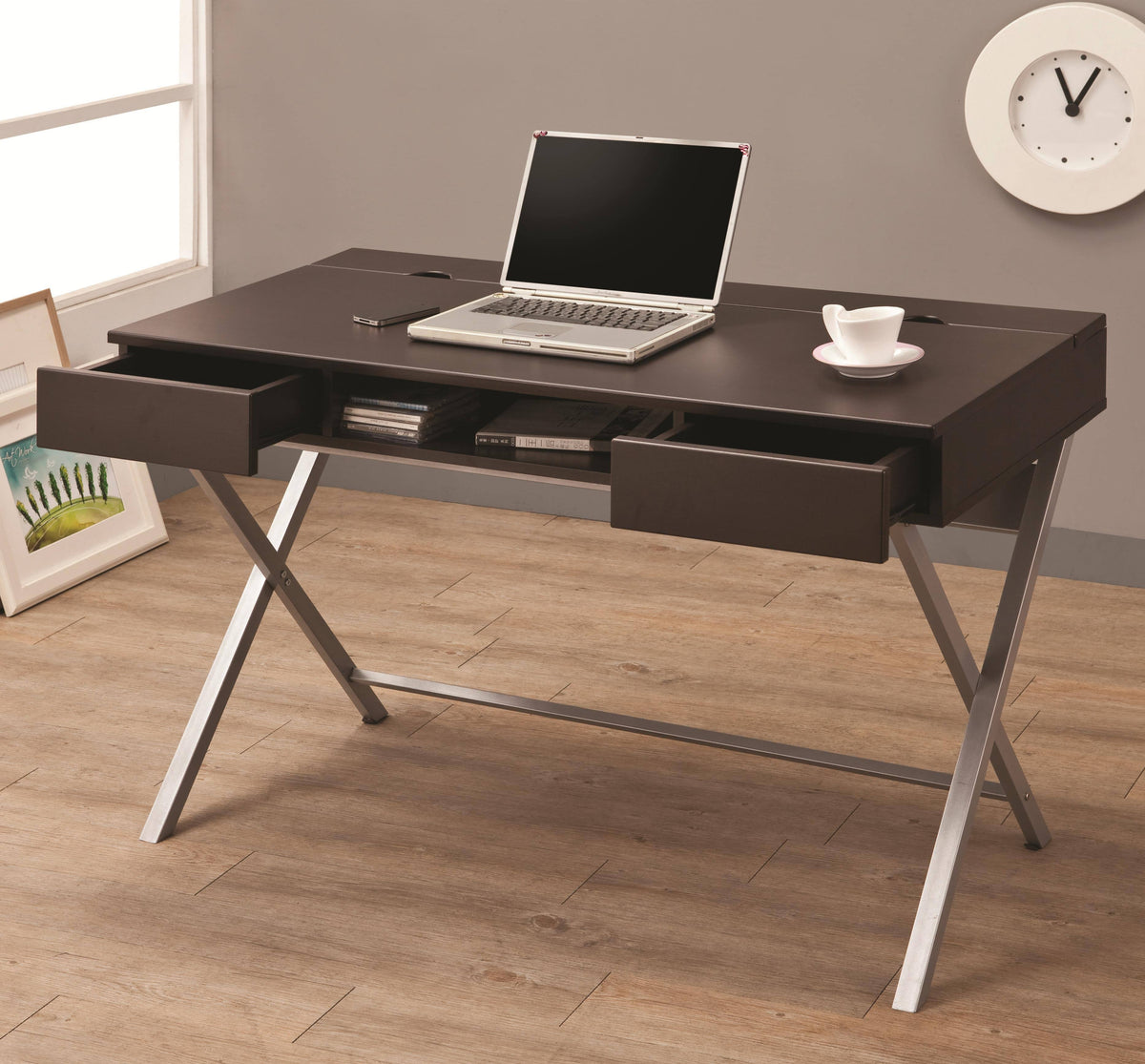 Cappuccino Desk V20216