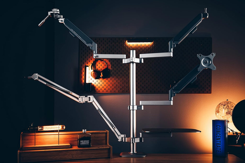 Desktop Setup Kit with Aluminum Air Arms K989