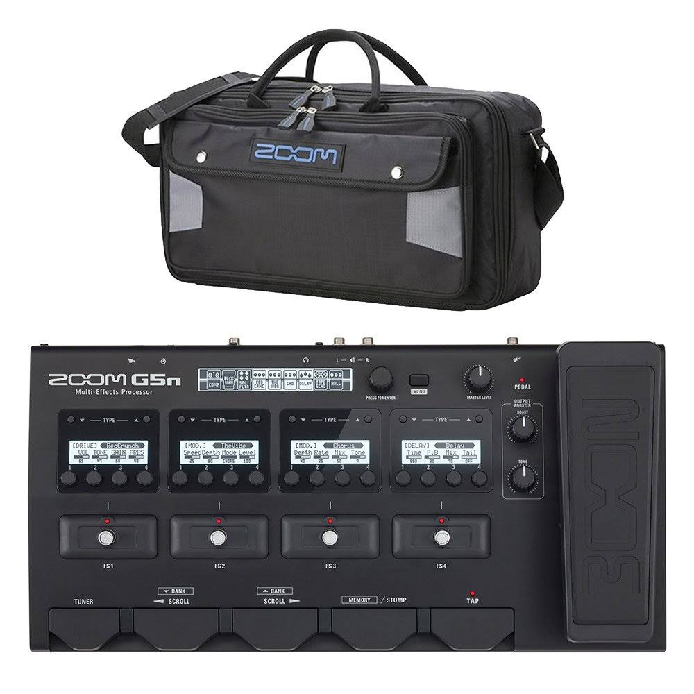 Multi-Effects Processor and Soft Carrying Case O826