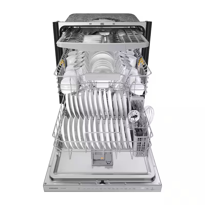 46 dBA Dishwasher with StormWash Handle and AutoRelease Door in Stainless Steel F34647